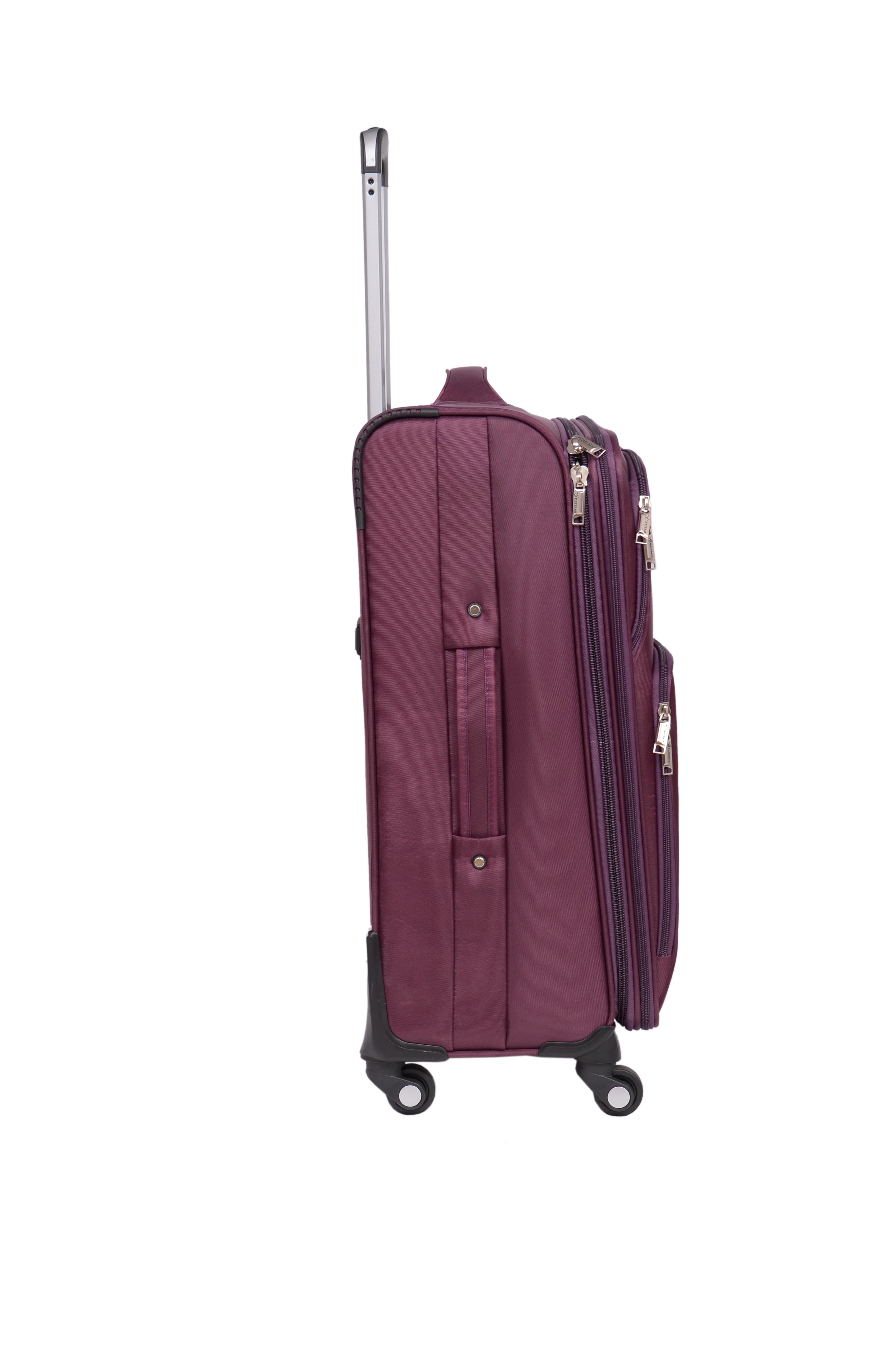 TQES4W Check-In Soft Trolley Bag Purple