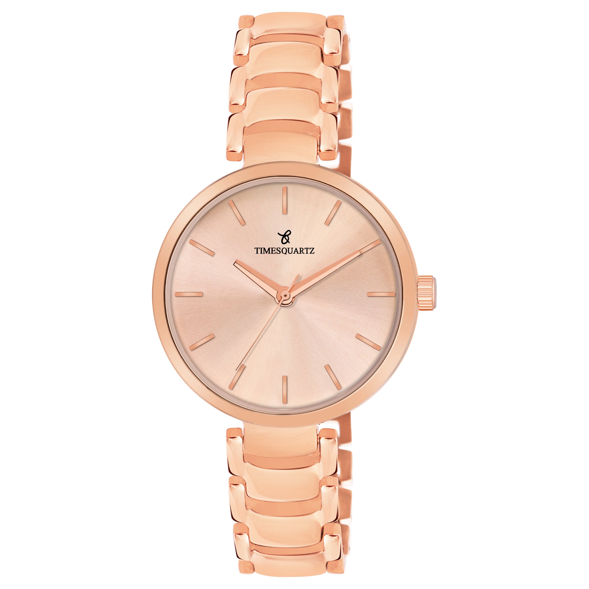 Women's Analog Wrist Watch A-152 Rose Gold Case & Dial
