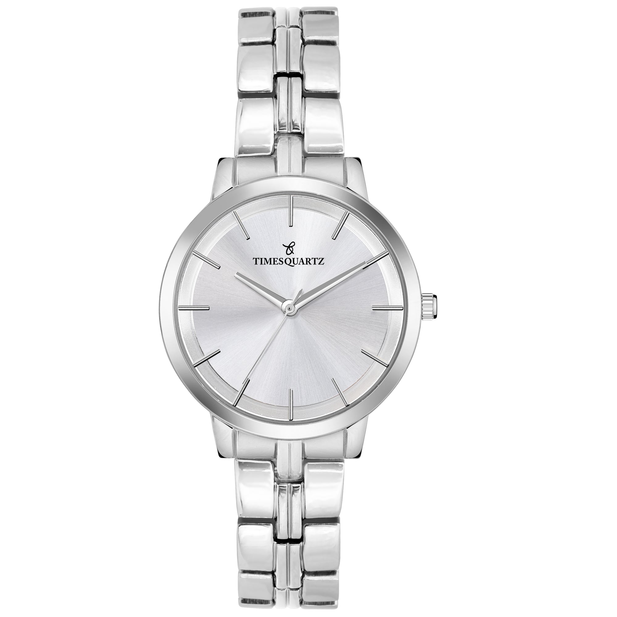 Women's Analog Wrist Watch A-150 Silver Case & Dial
