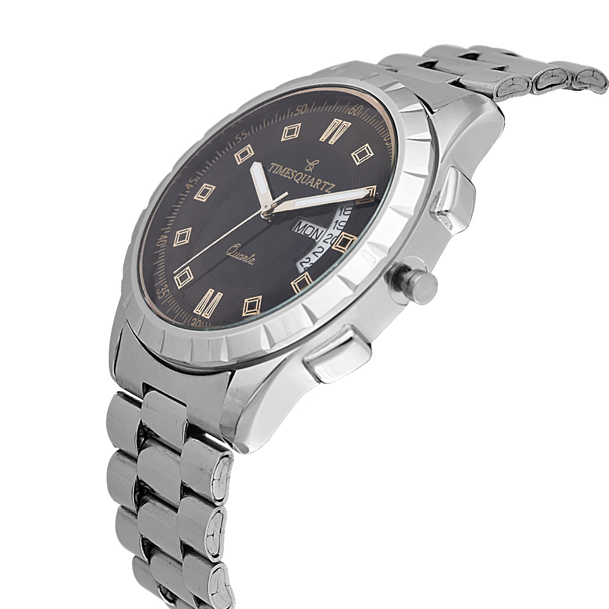 Men's Watch A-230 Silver Case Black Dial