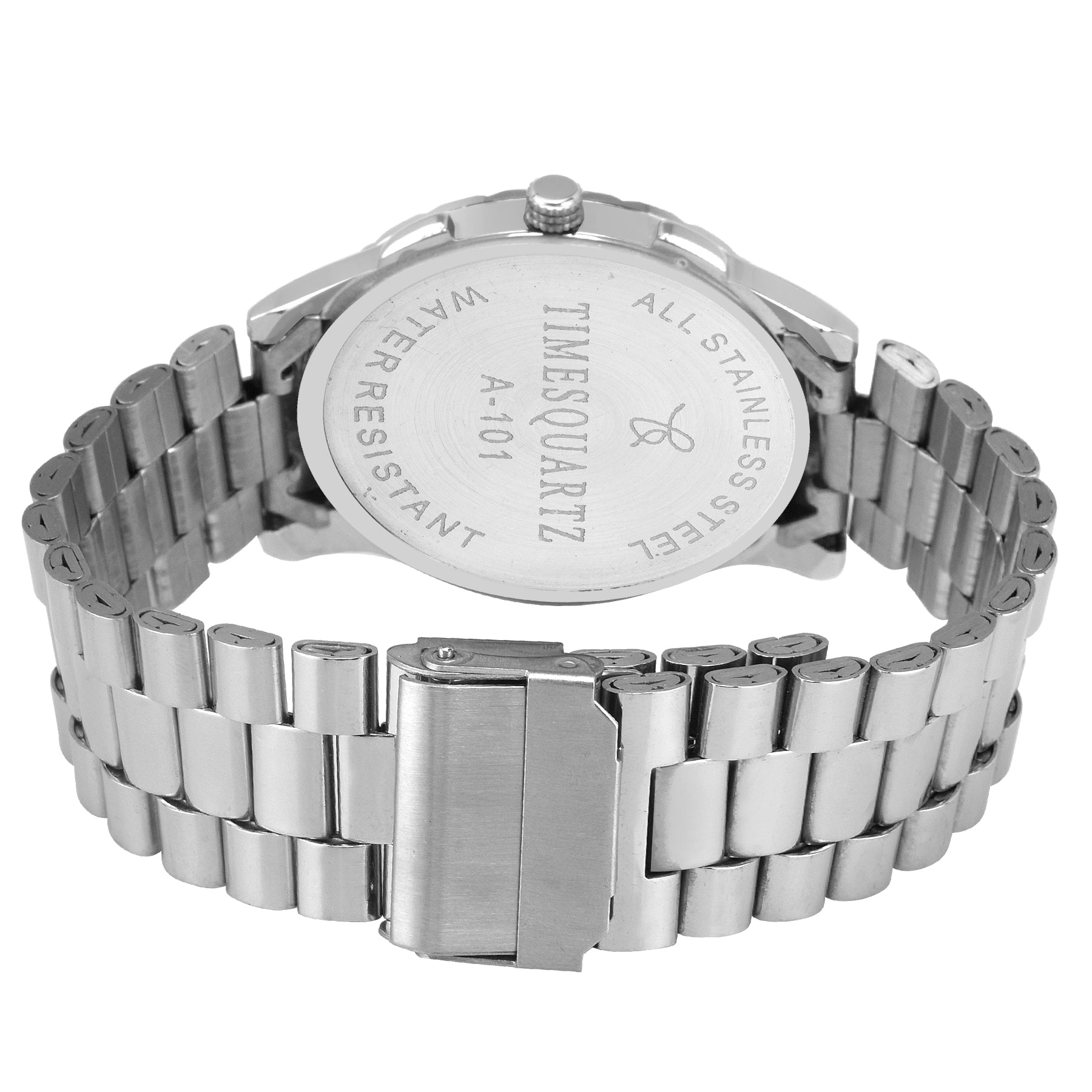 Men's Watch A-101 Silver Case Black Dial