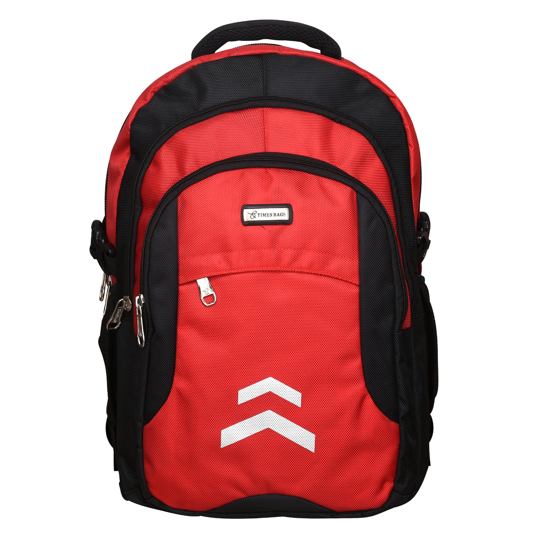 J-625 Unisex Red & Black Backpack