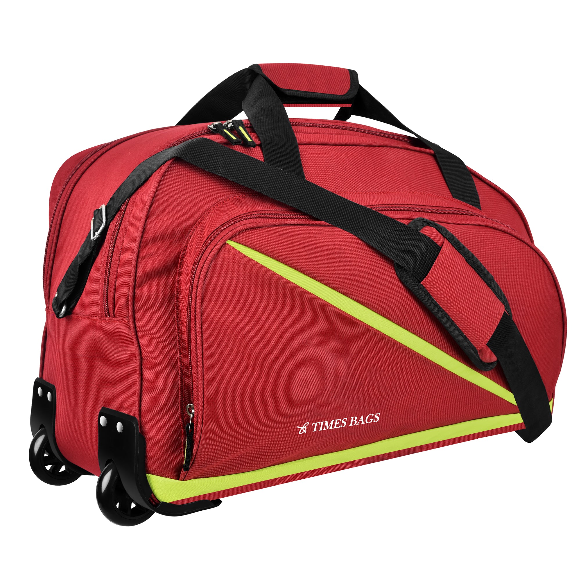 TBDW20-5C Red Duffle Wheel Bag
