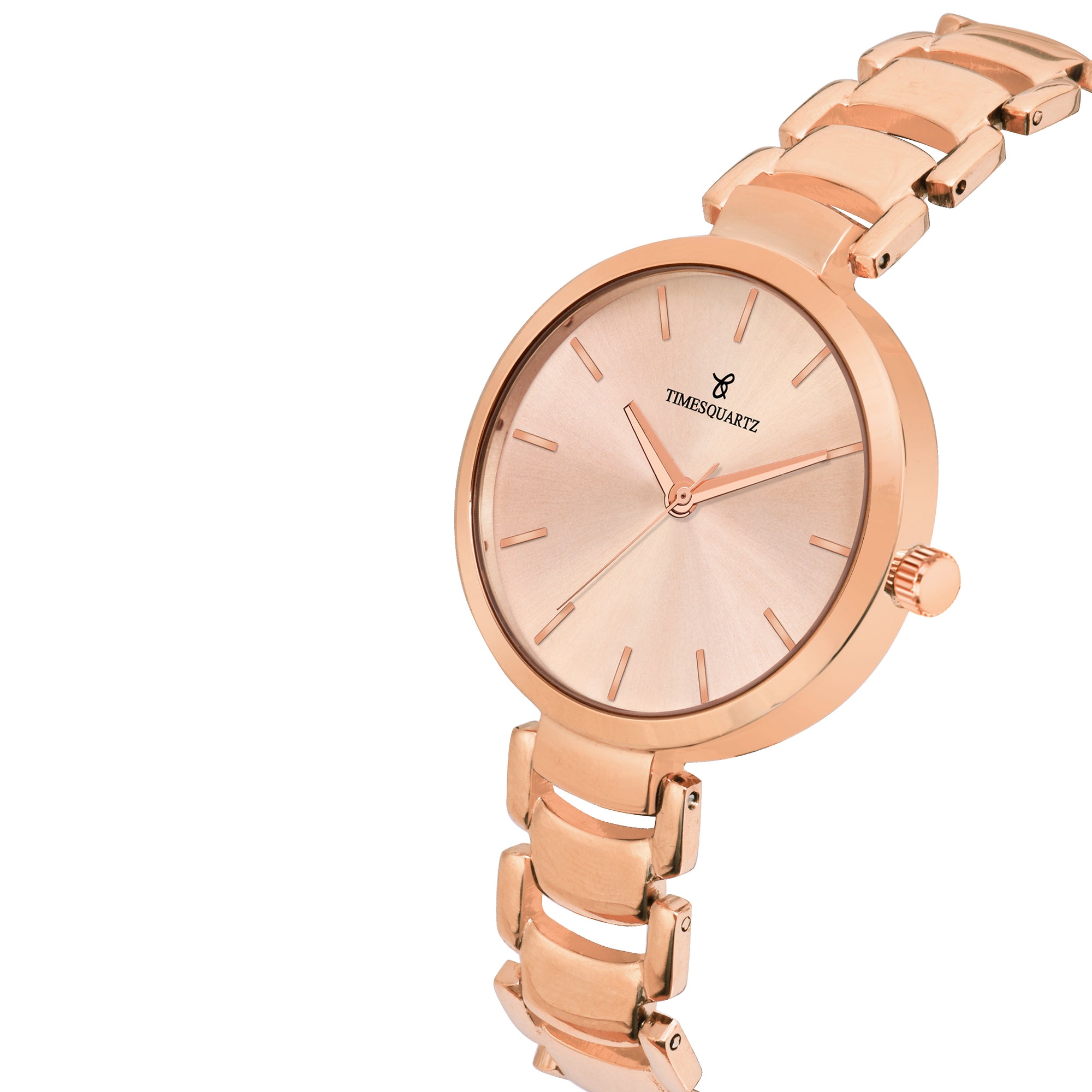 Women's Analog Wrist Watch A-152 Rose Gold Case & Dial