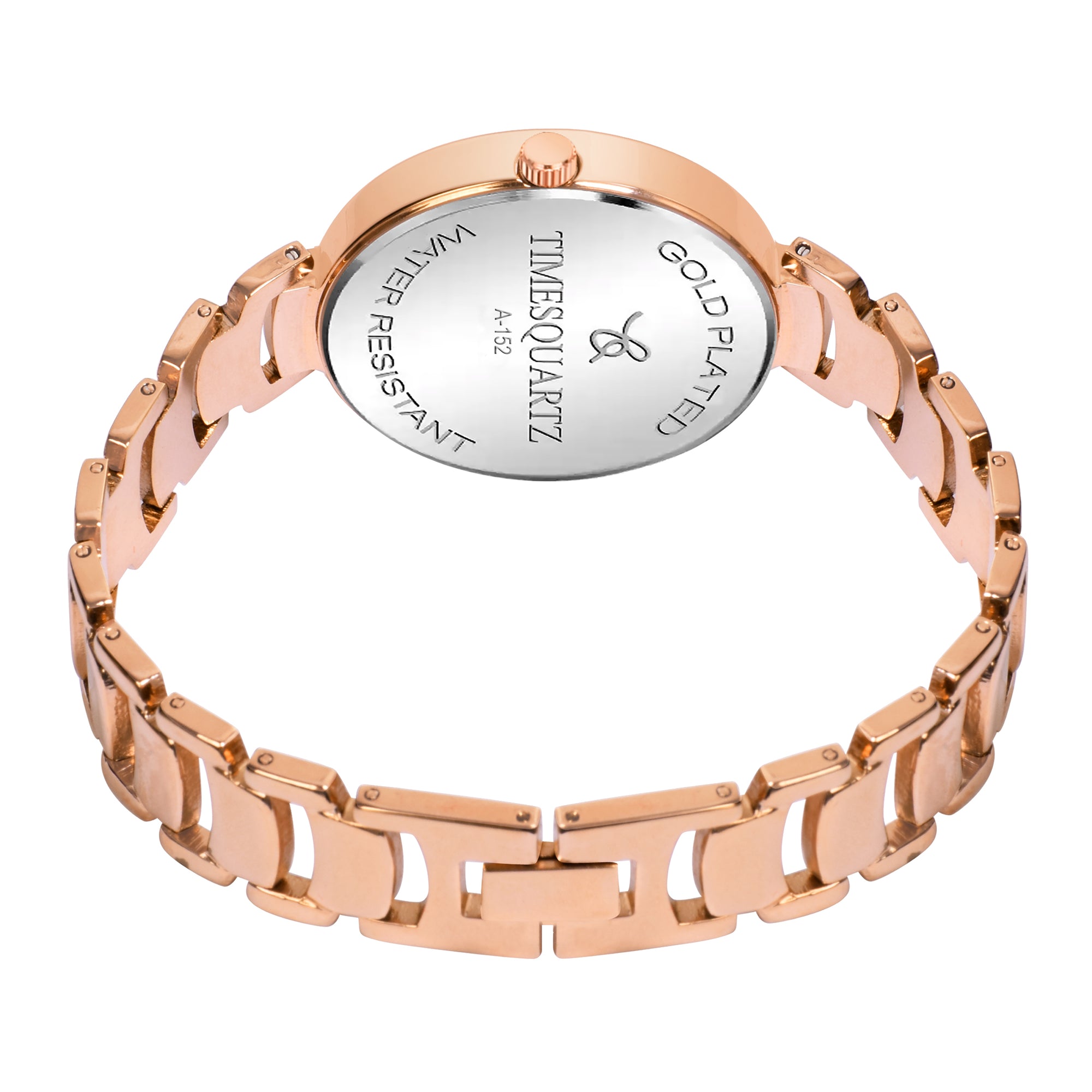 Women's Analog Wrist Watch A-152 Rose Gold Case & Dial