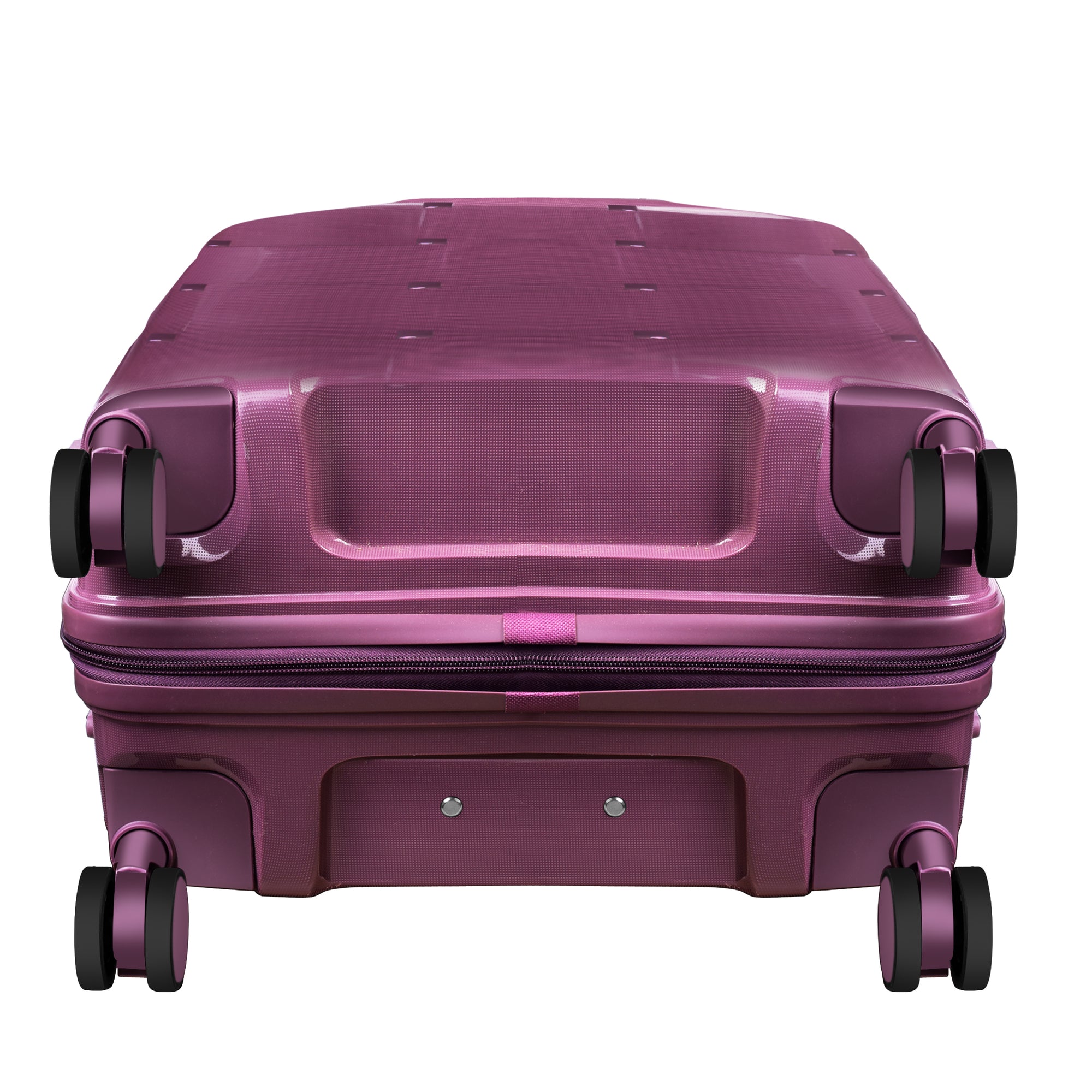 14TB4WH20 Cabin Hard Trolley Bag Purple