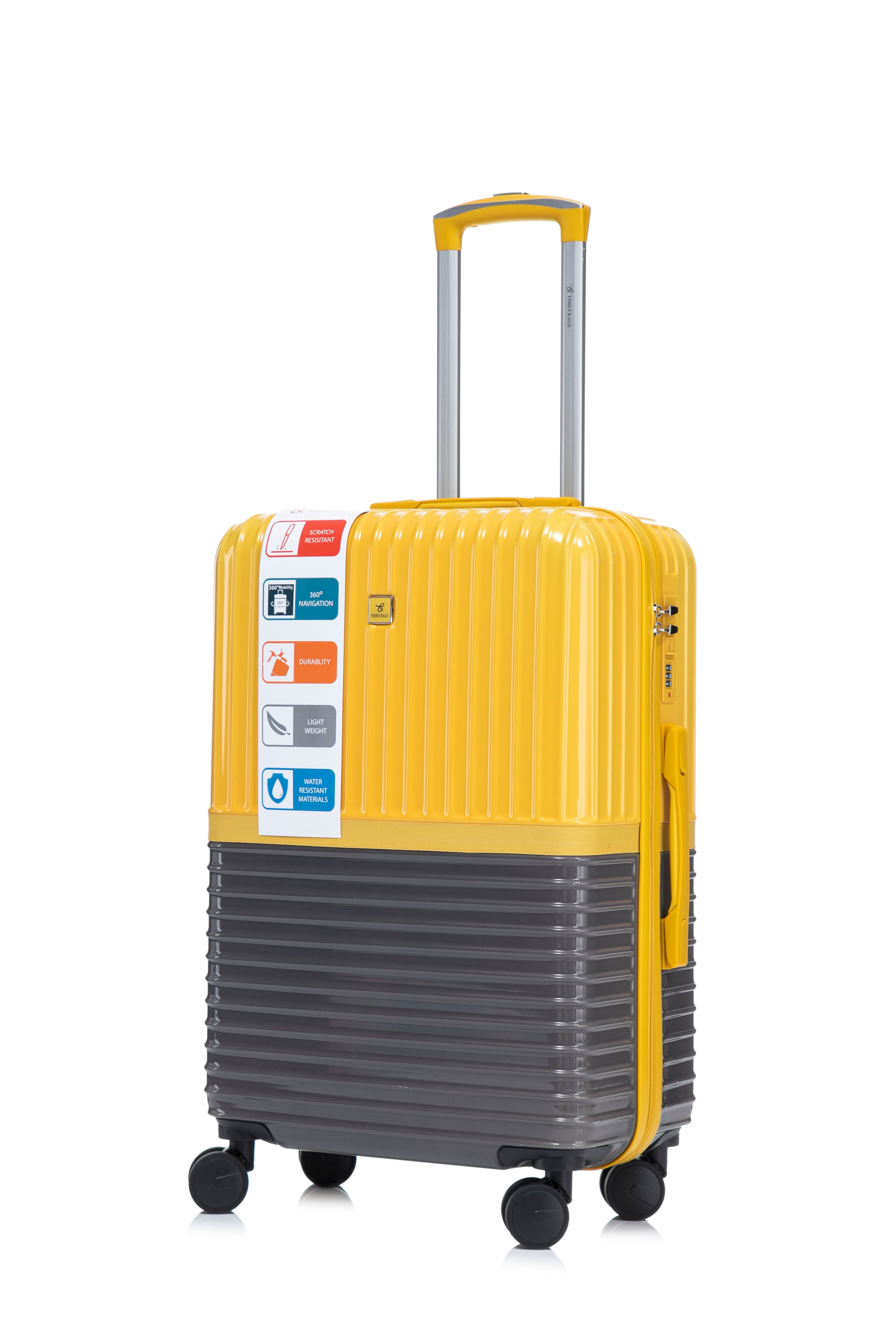 Hudson Hard Luggage Medium Size (Assorted)