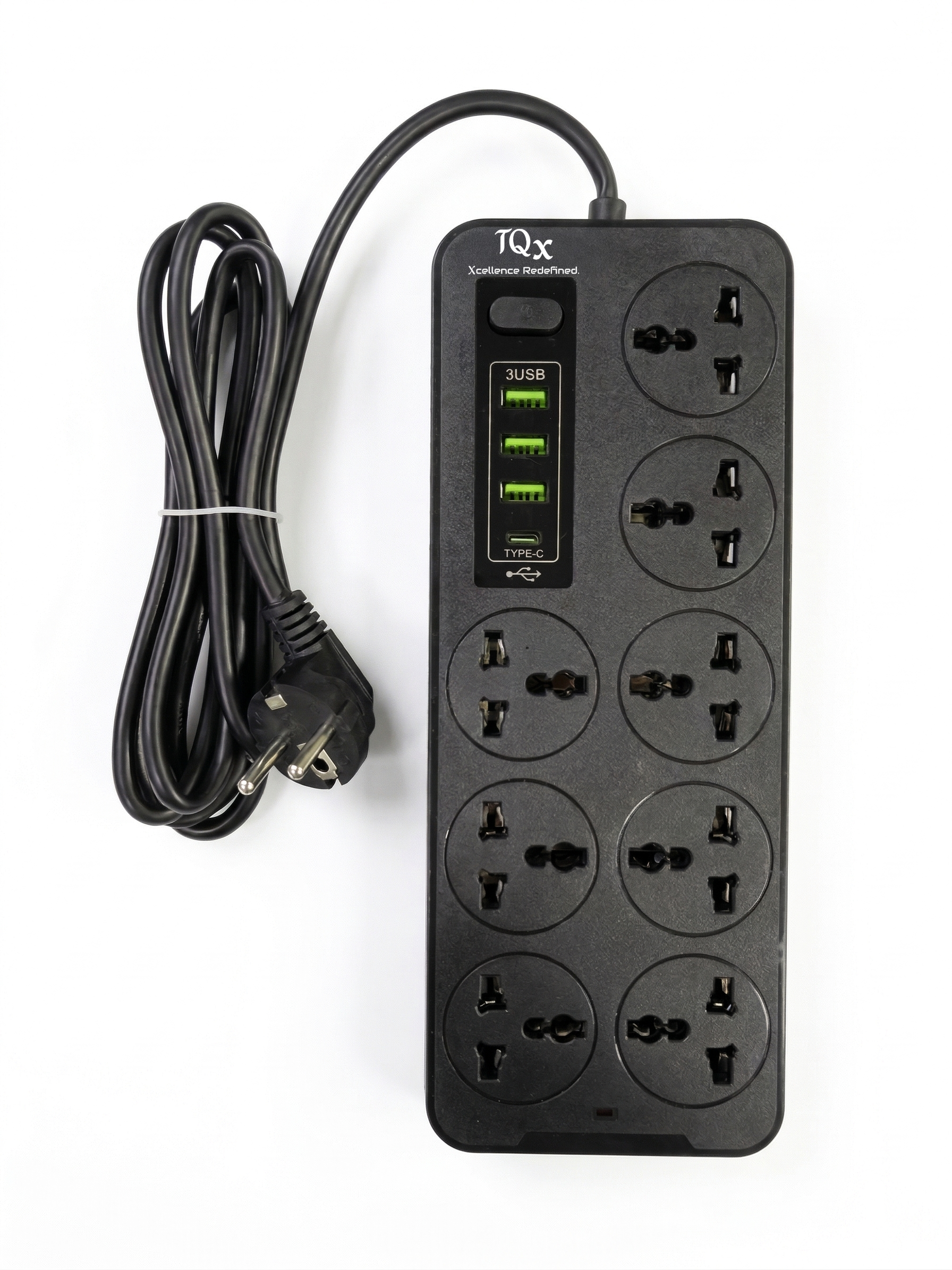 Power Strip With USB Charging (Assorted)