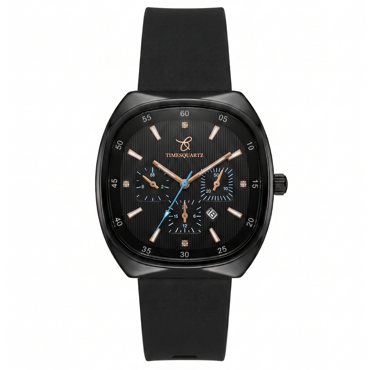 Timesquartz Gents Lthr Watch A-276 (Assorted Design & Color)