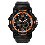 Analog Digital Watch D-269 Rose Gold