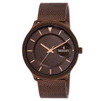 Men's Analog Wrist Watch A-123 Brown Case & Dial