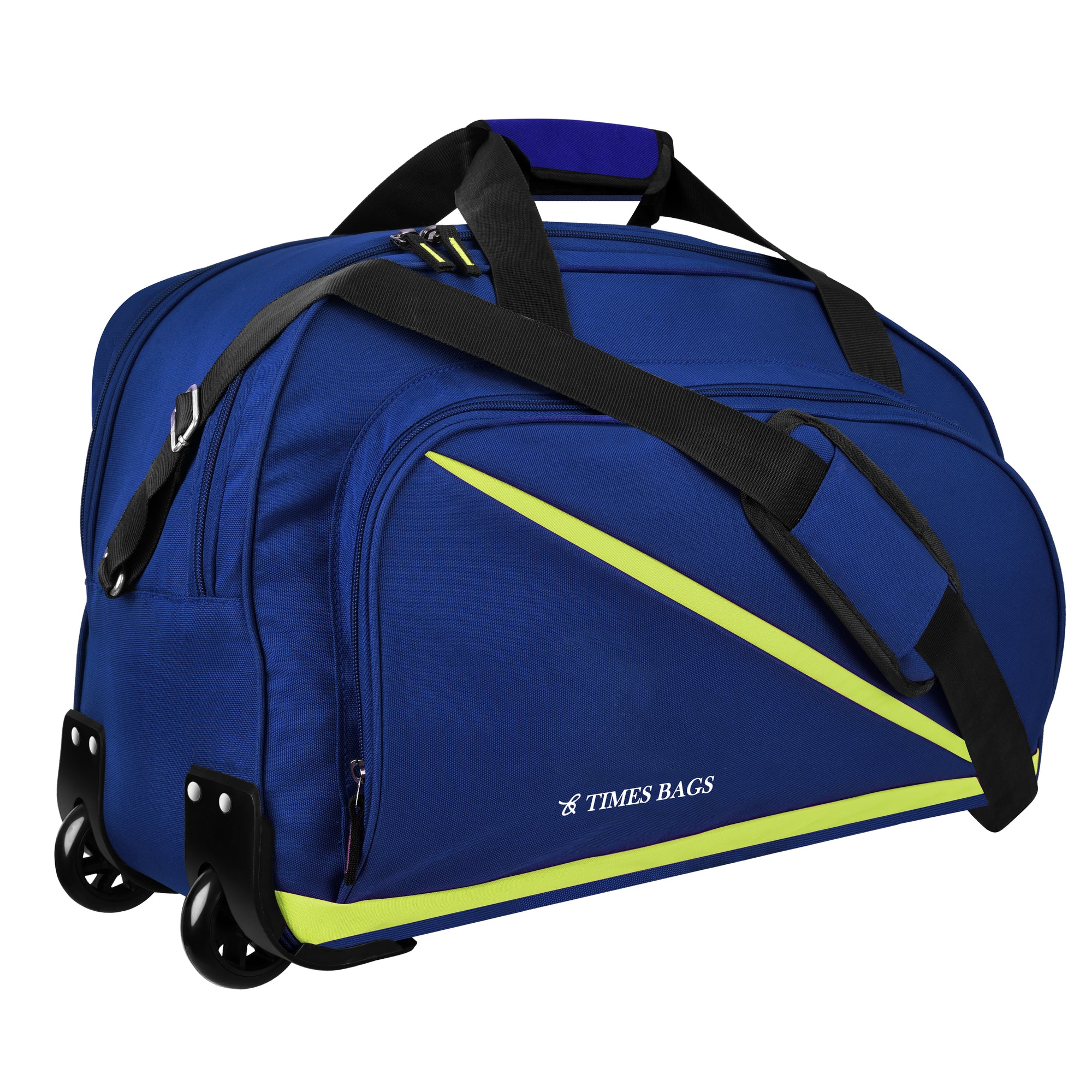 TBDW20-5C Blue Duffle Wheel Bag