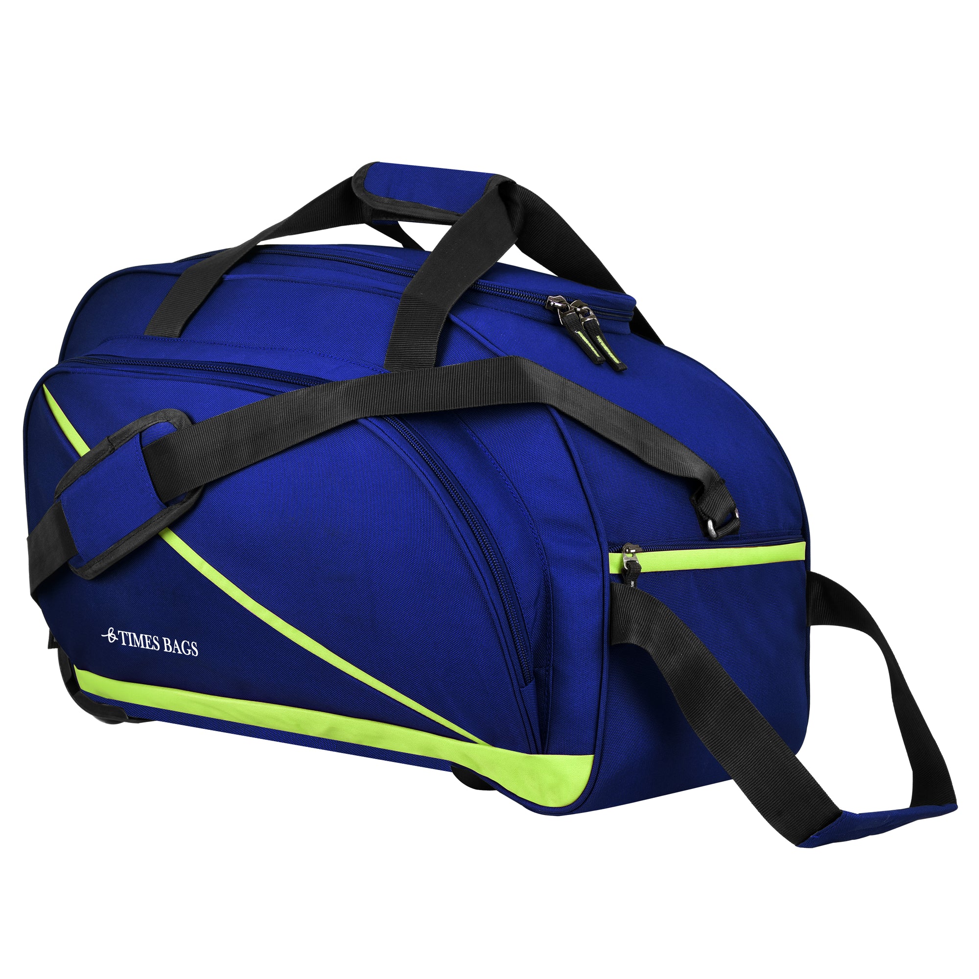 TBDW20-5C Blue Duffle Wheel Bag