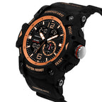 Analog Digital Watch D-269 Rose Gold