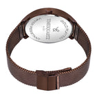 Men's Analog Wrist Watch A-123 Brown Case & Dial