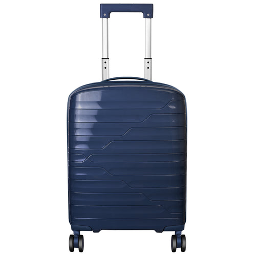 17TB4WH28 Large Check-In Hard Trolley Bag Blue