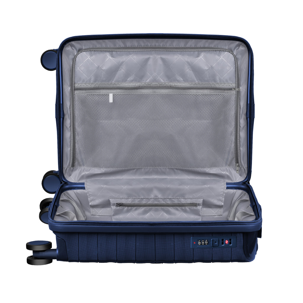 17TB4WH20 Cabin Hard Trolley Bag Blue