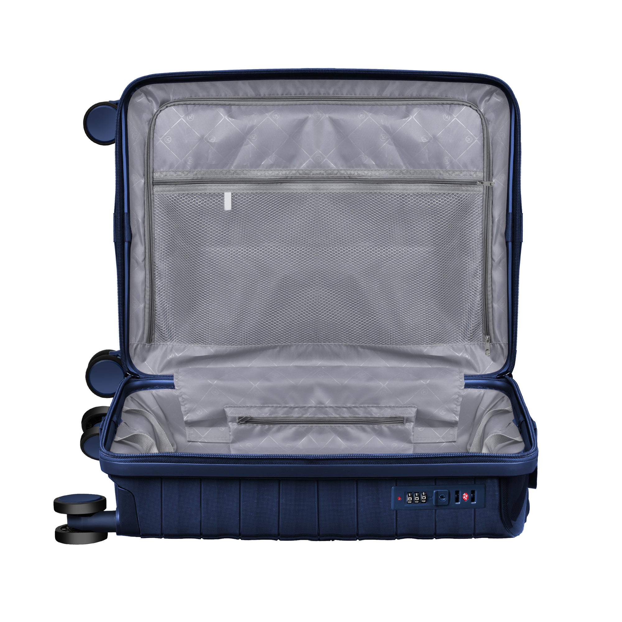 17TB4WH24 Medium Check-In Hard Trolley Bag Blue