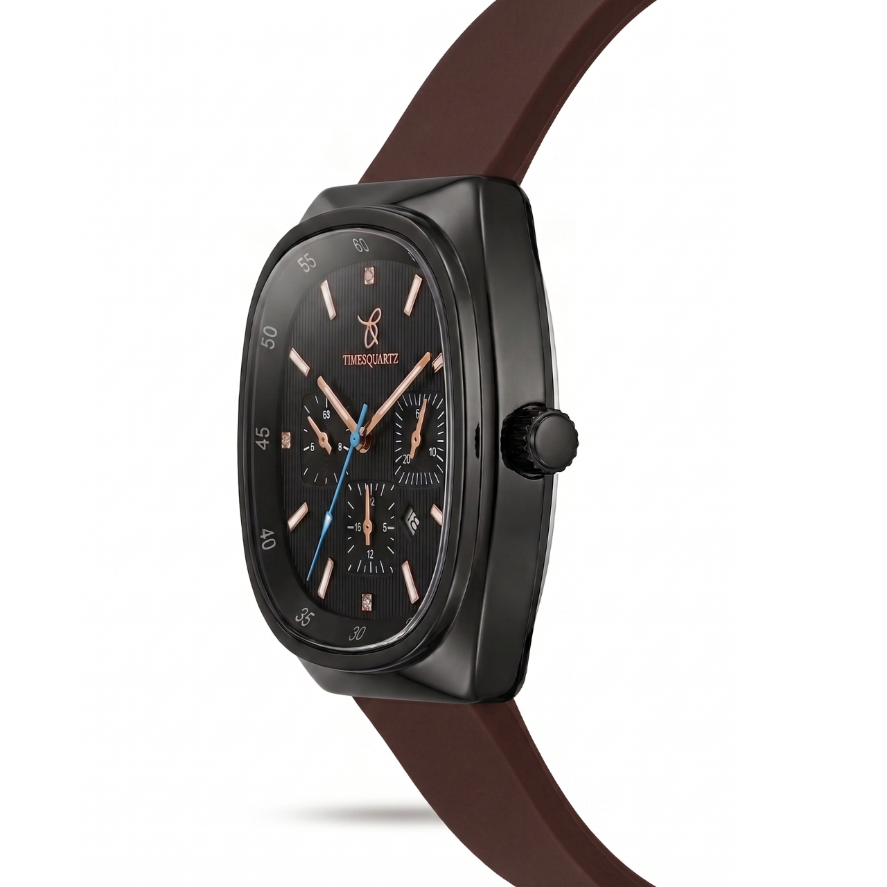 Timesquartz Gents Lthr Watch A-276 (Assorted Design & Color)