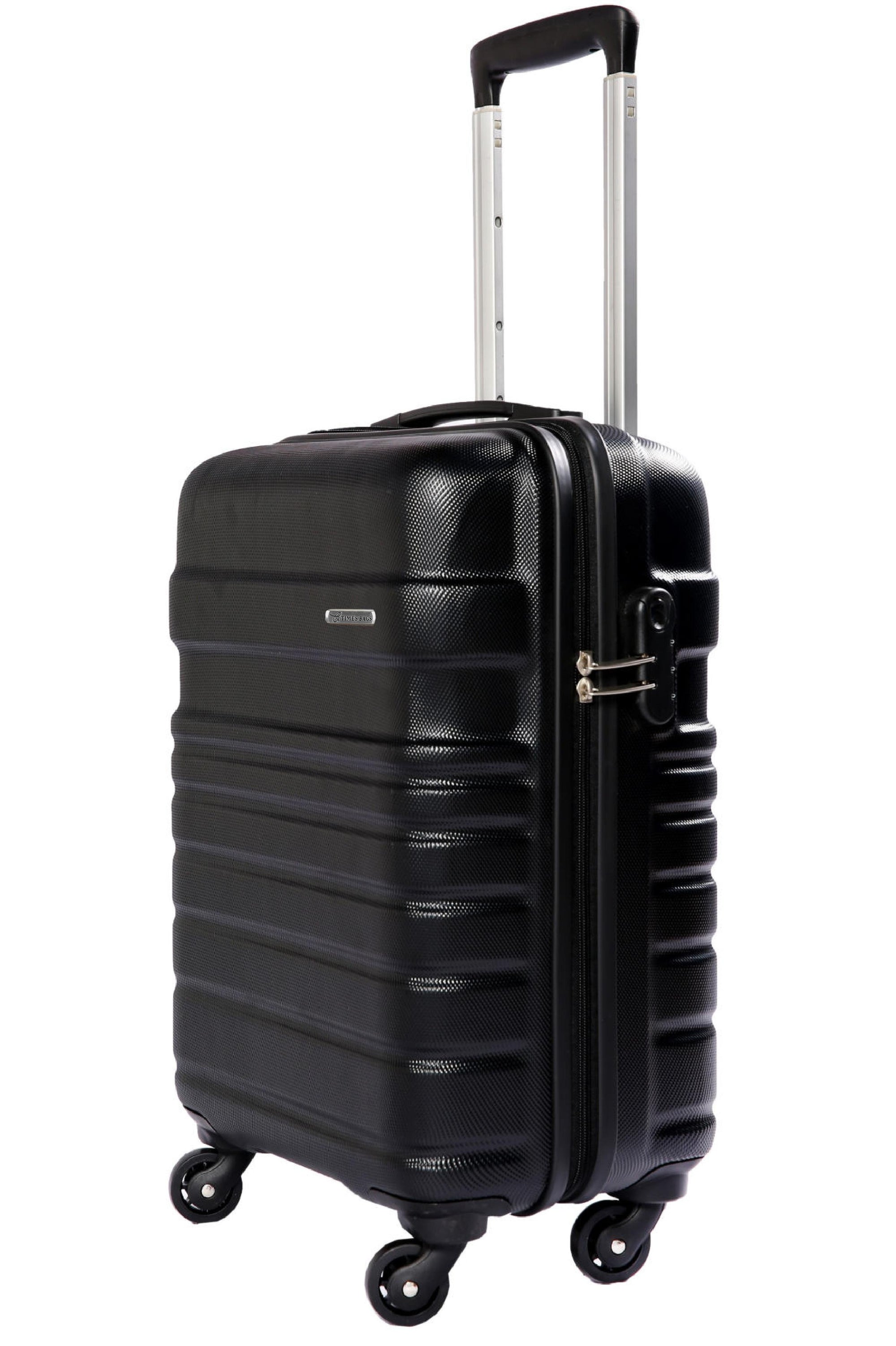 10TB4WH20 Cabin Hard Trolley Bag Black