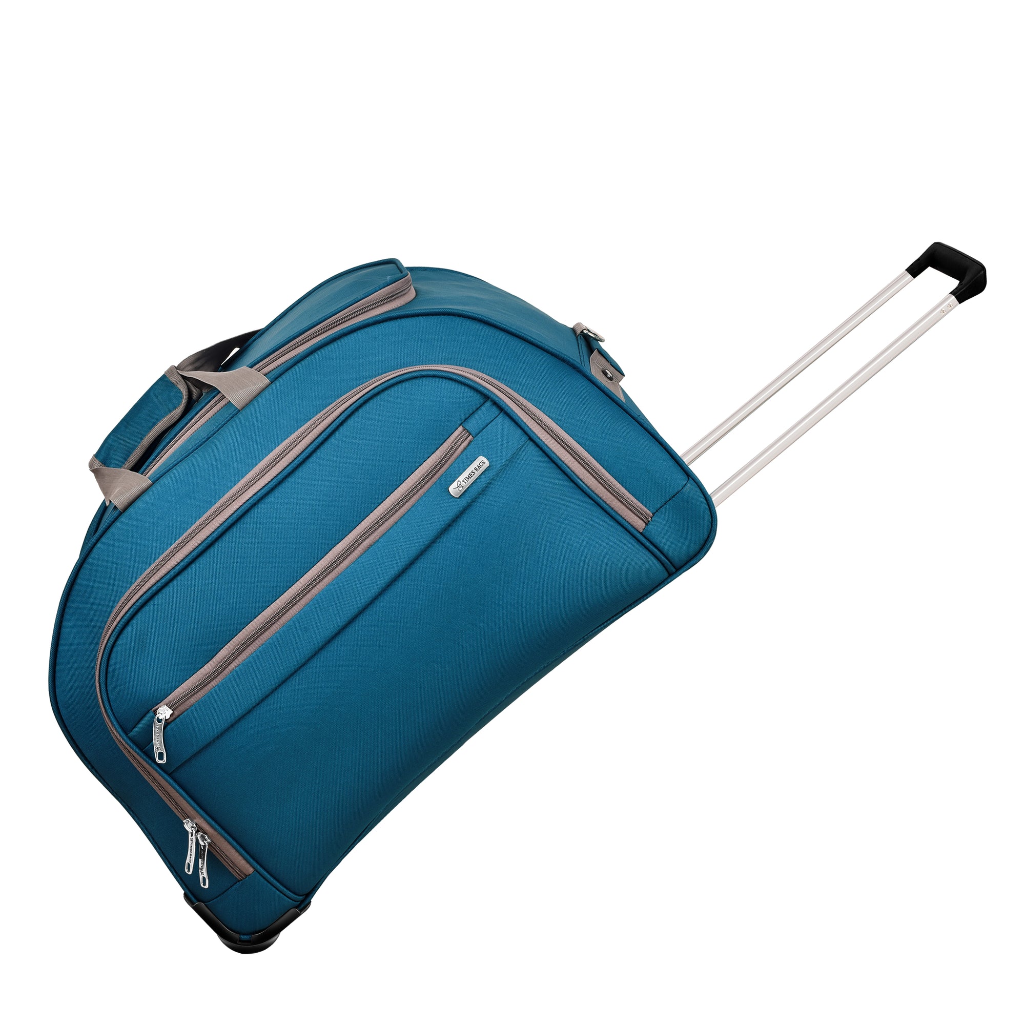 29TBDFT24 Blue Duffle Trolley Wheel Bag