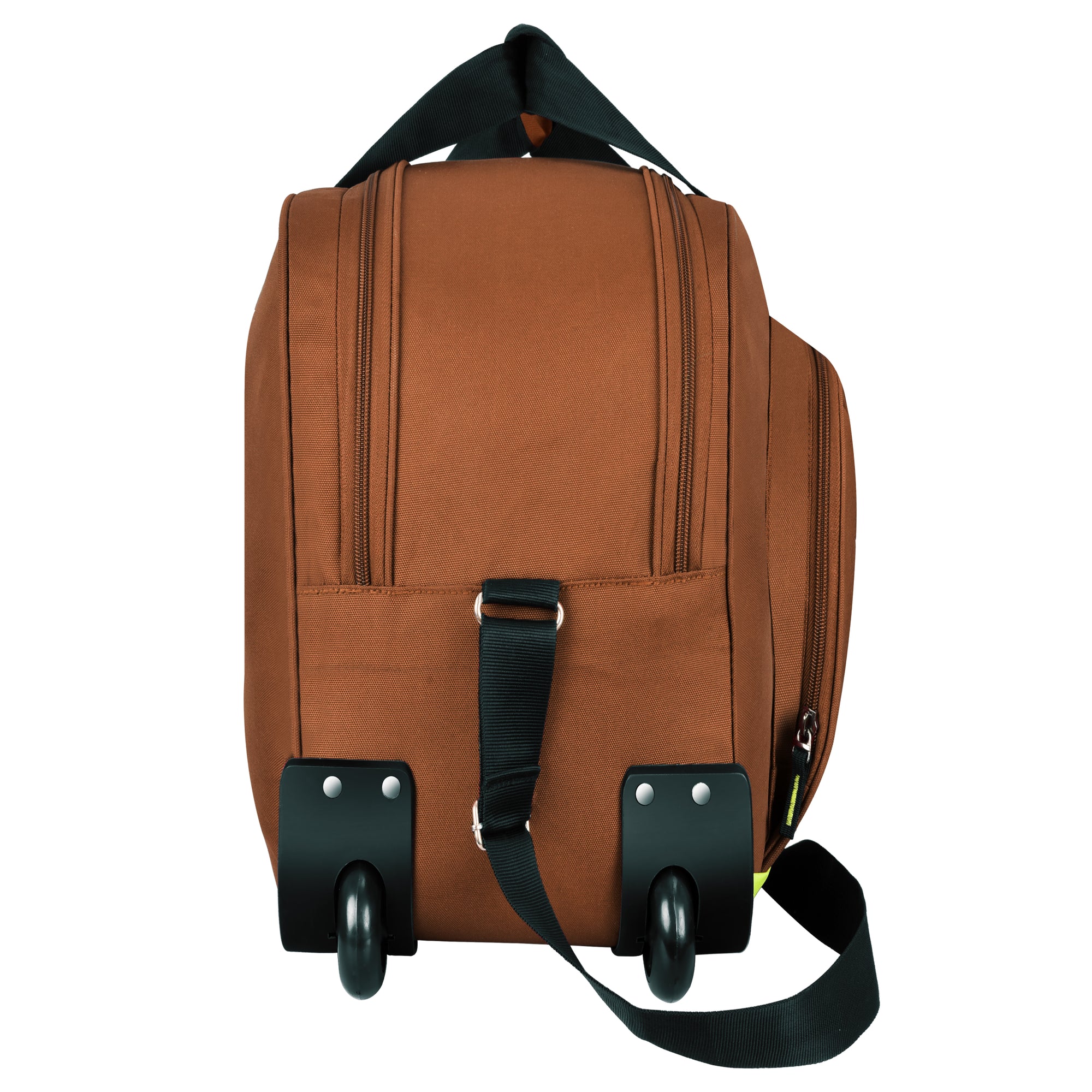 TBDW20-5C Brown Duffle Wheel Bag