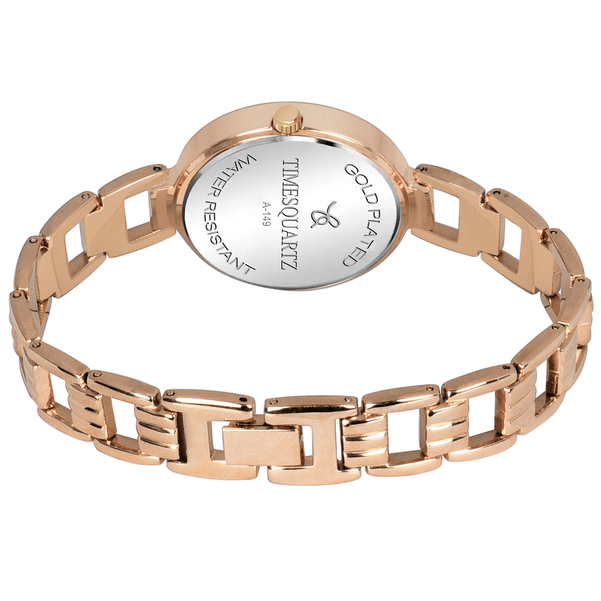 Women's Analog Wrist Watch A-149  Rose Gold Case &  Dial