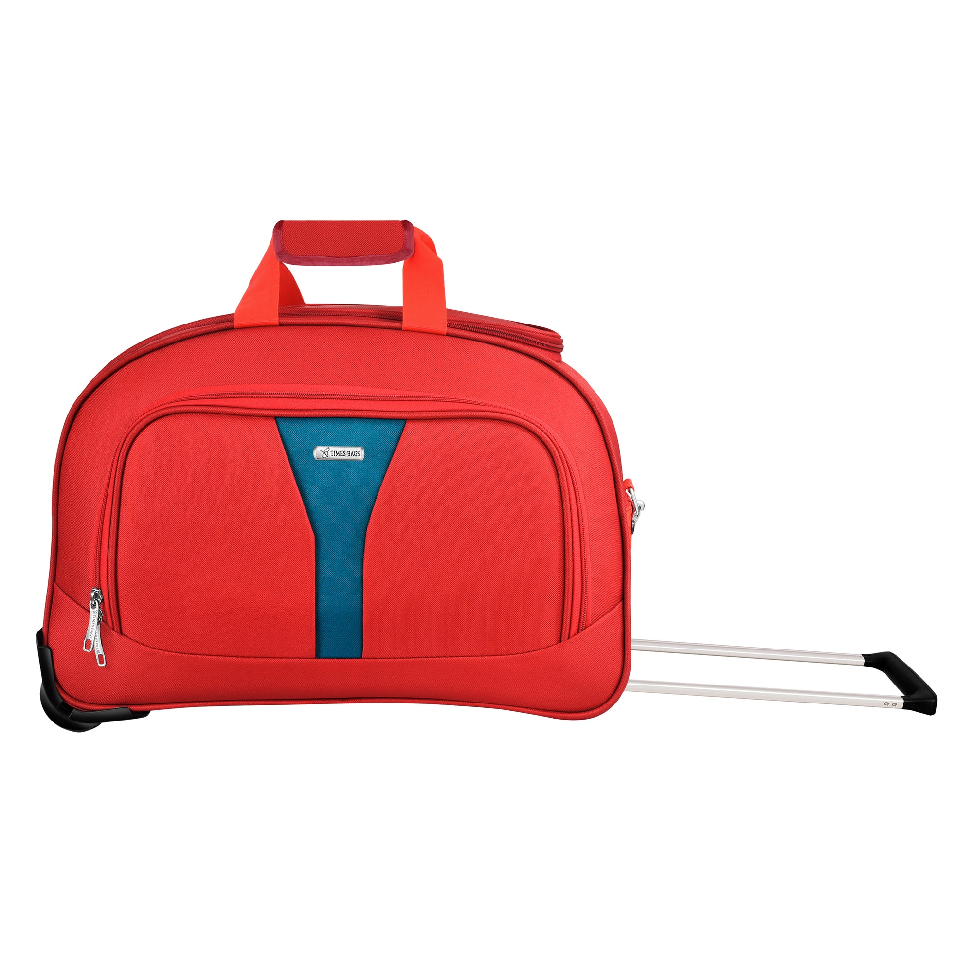 28TBDFT20 Red Duffle Trolley Wheel Bag