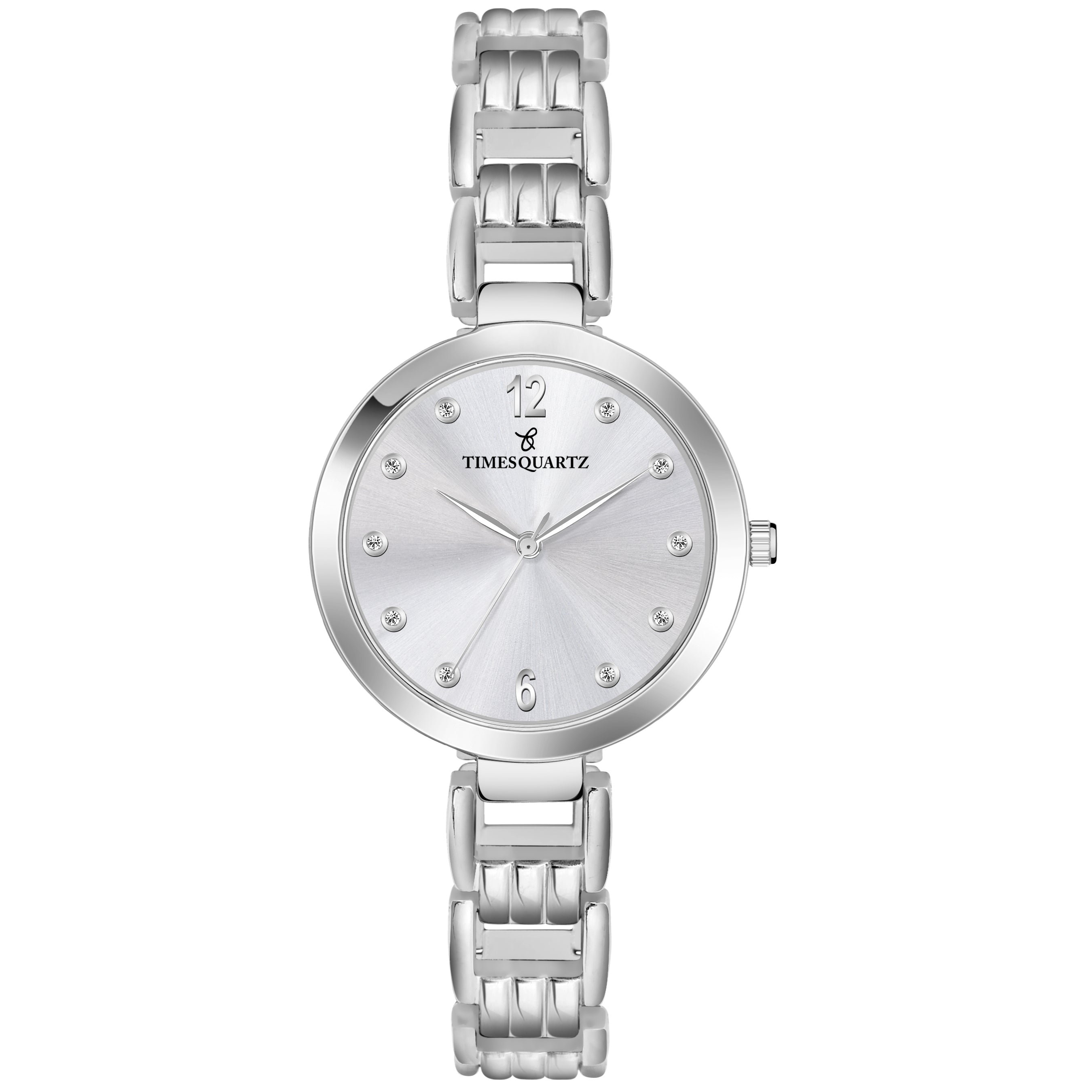 Women's Analog Wrist Watch A-149  Silver Case & Dial
