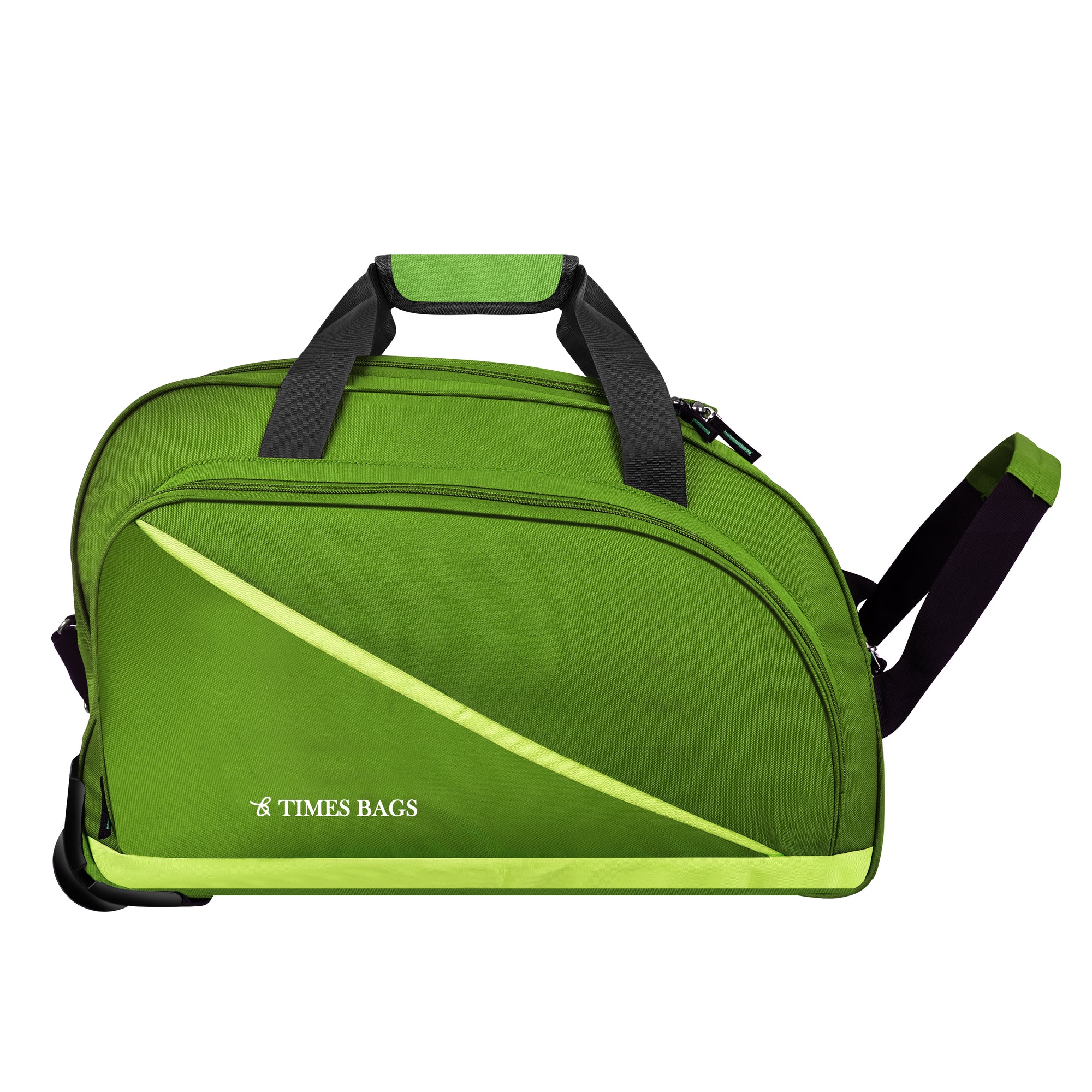 TBDW20-5C Green Duffle Wheel Bag