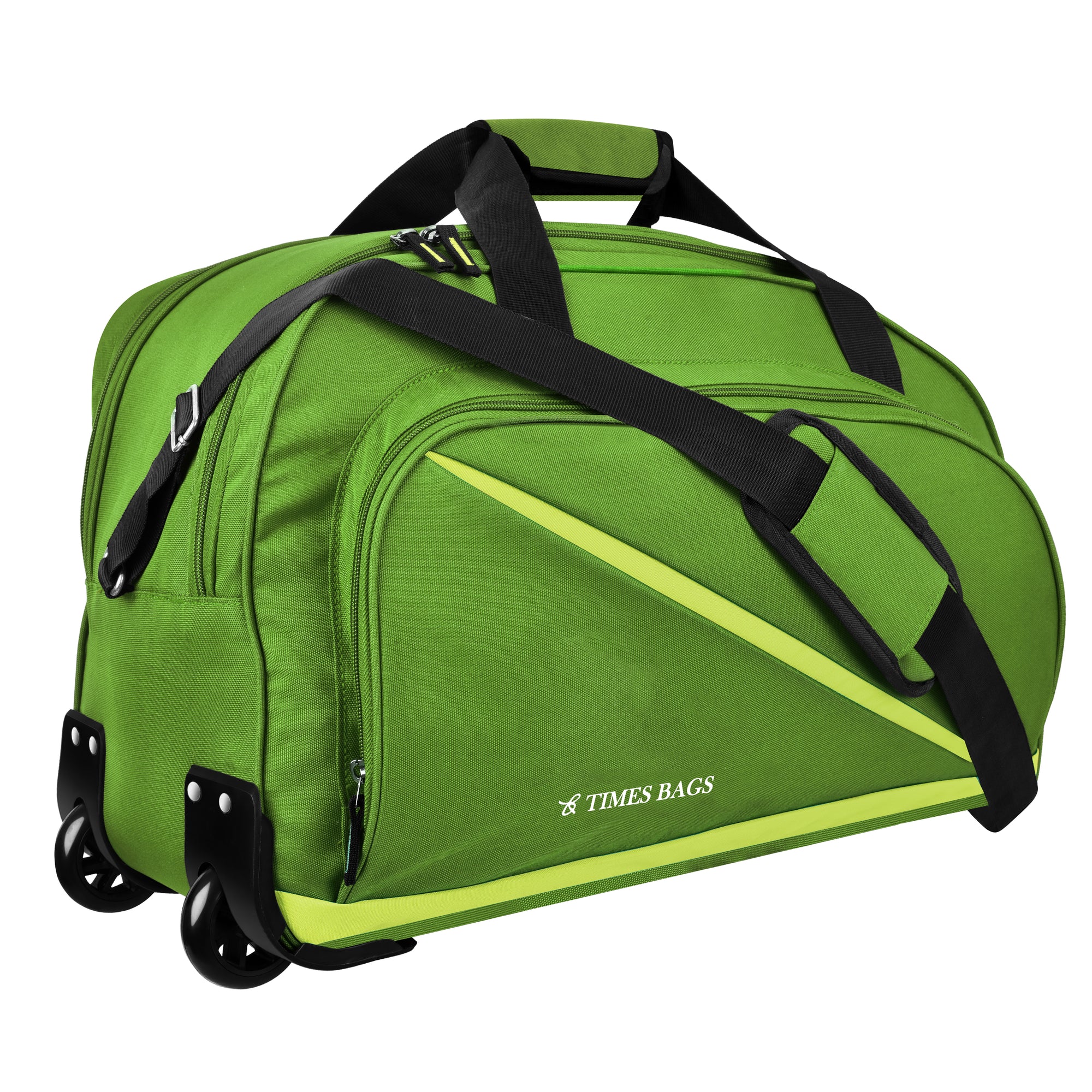 TBDW20-5C Green Duffle Wheel Bag