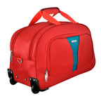 28TBDFT20 Red Duffle Trolley Wheel Bag