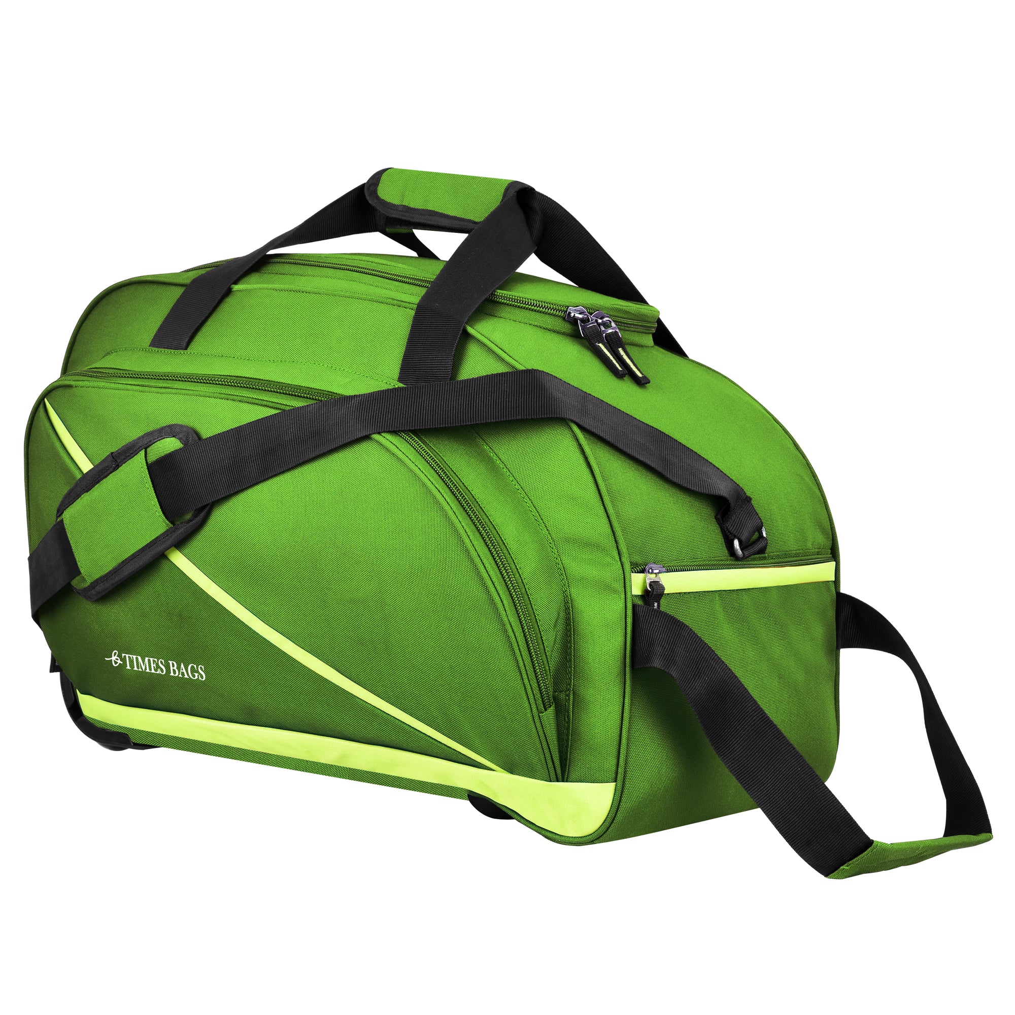 TBDW20-5C Green Duffle Wheel Bag