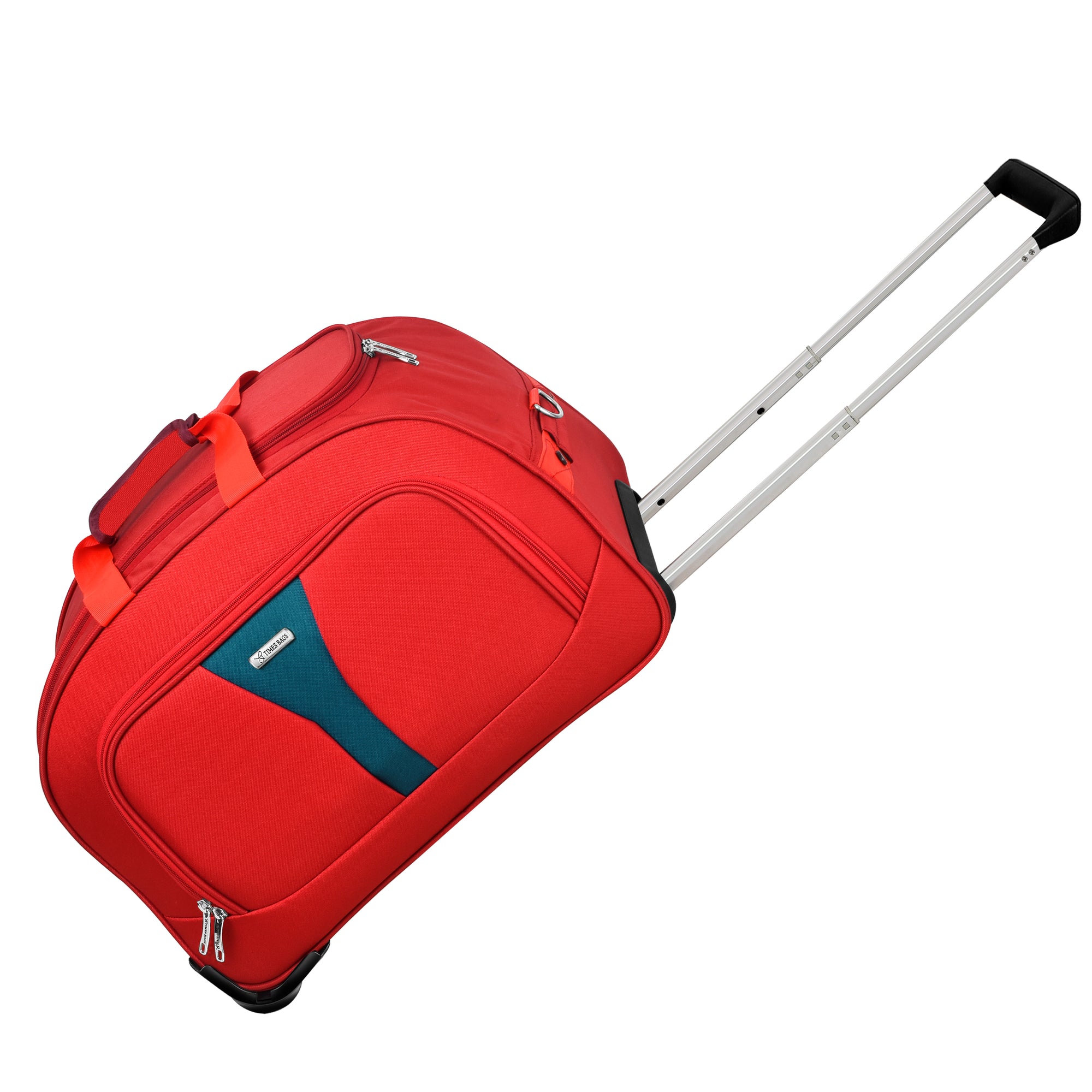 28TBDFT20 Red Duffle Trolley Wheel Bag