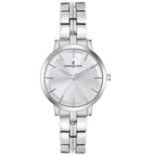 Women's Analog Wrist Watch A-150 Silver Case & Dial