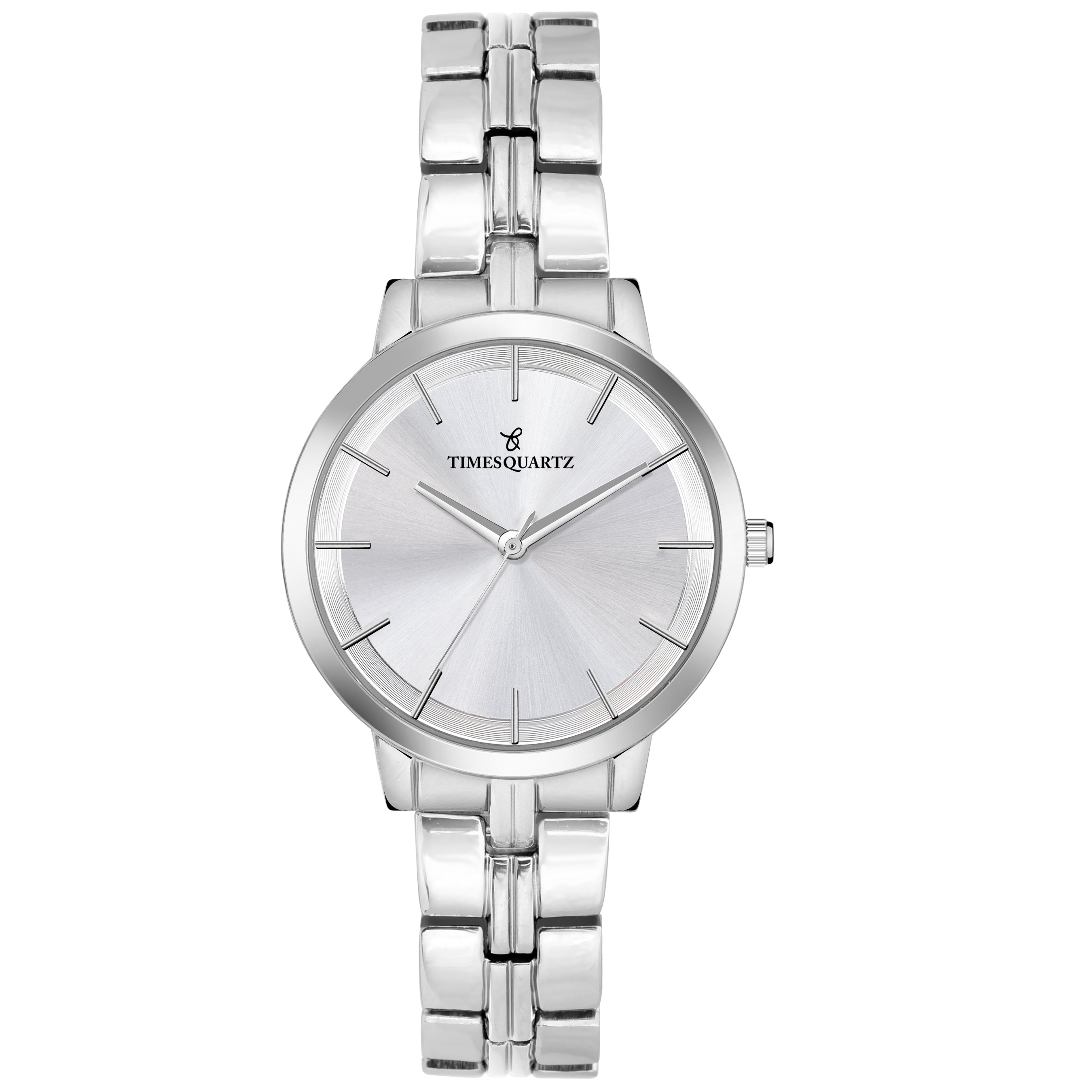 Women's Analog Wrist Watch A-150 Silver Case & Dial