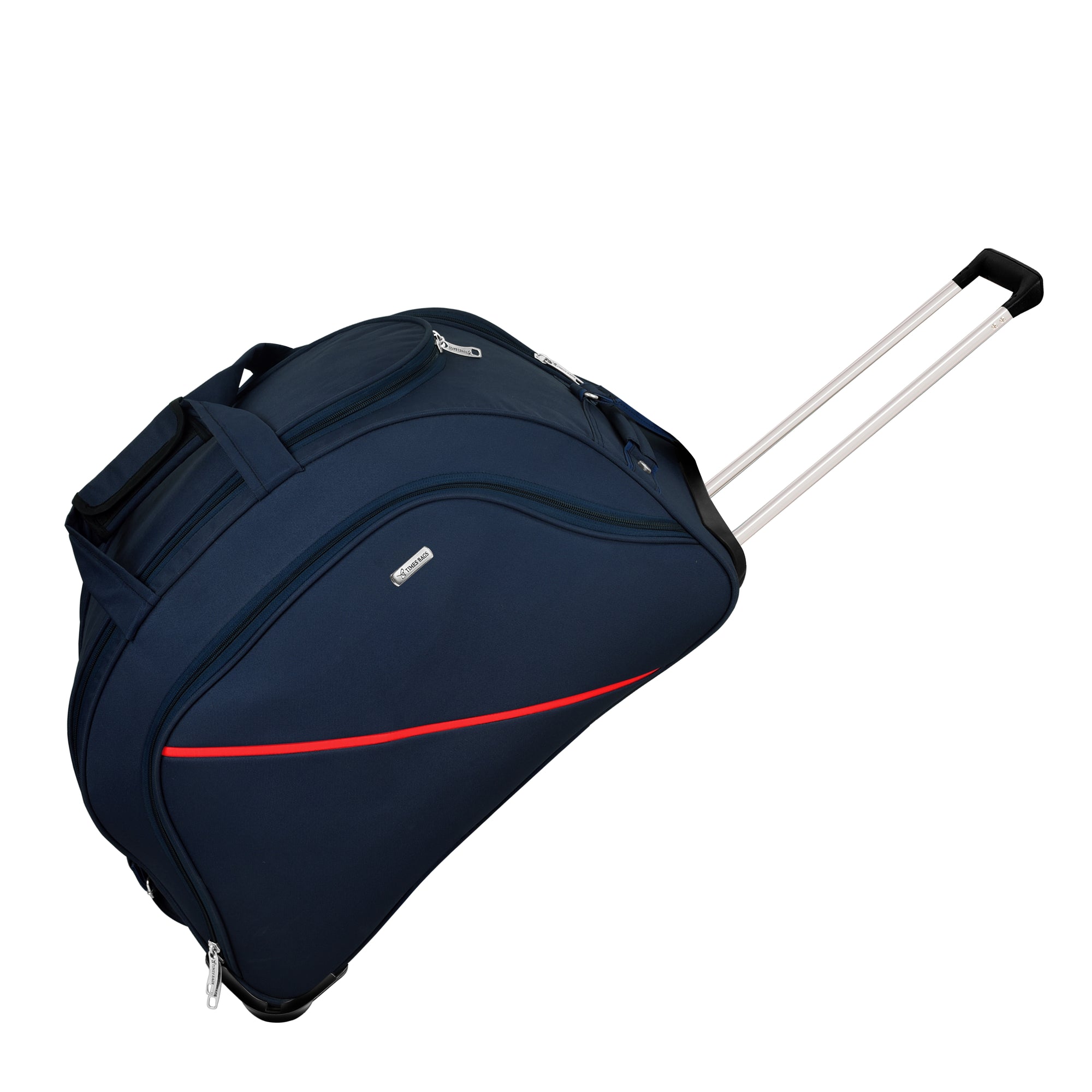 TBDT24-3R Navy Blue Duffle Trolley Wheel Bag