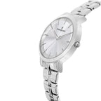 Women's Analog Wrist Watch A-150 Silver Case & Dial
