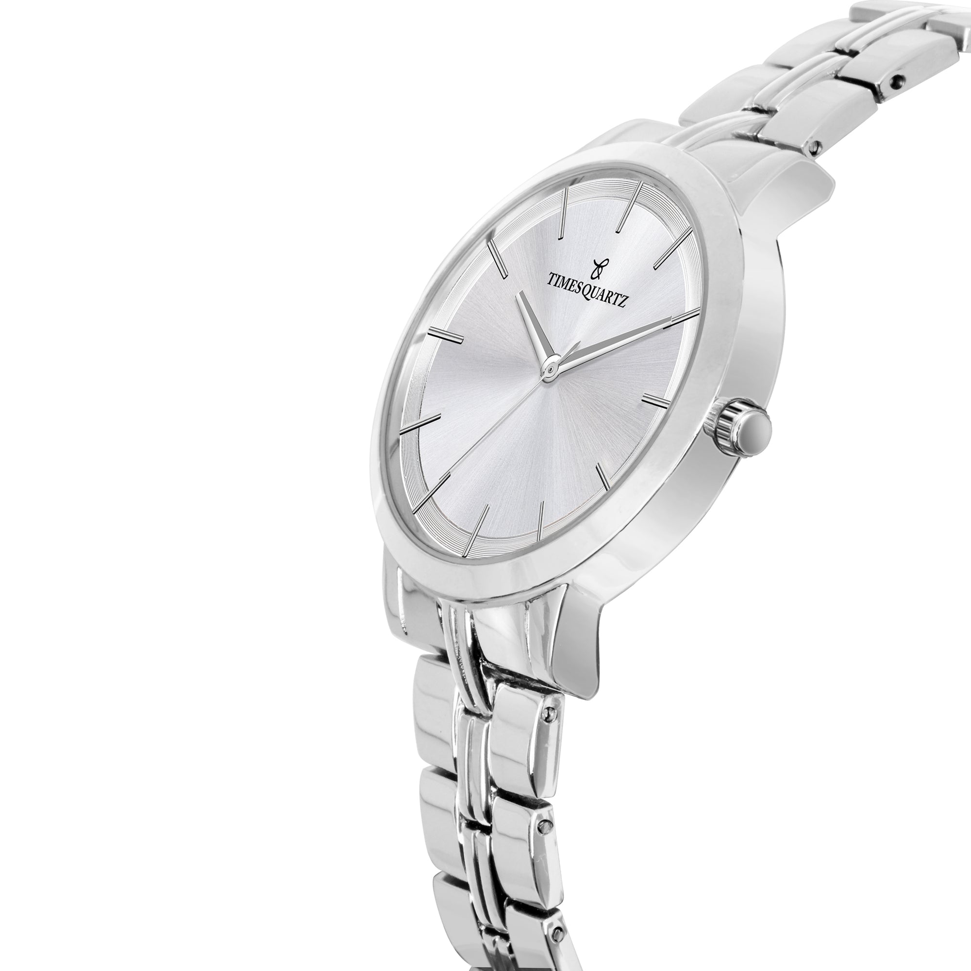 Women's Analog Wrist Watch A-150 Silver Case & Dial