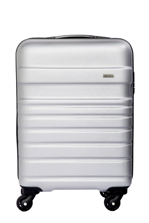 10TB4WH20 Cabin Hard Trolley Bag Grey