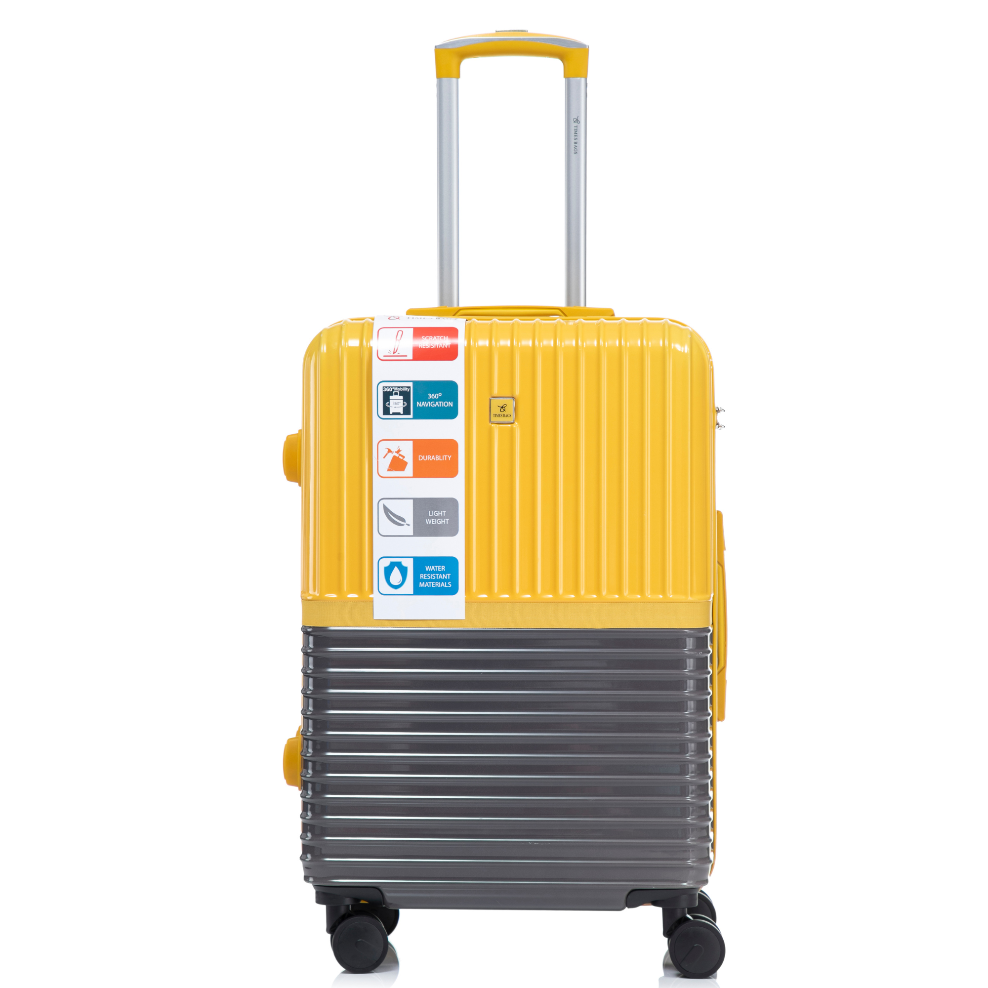 Hudson Hard Luggage Medium Size (Assorted)