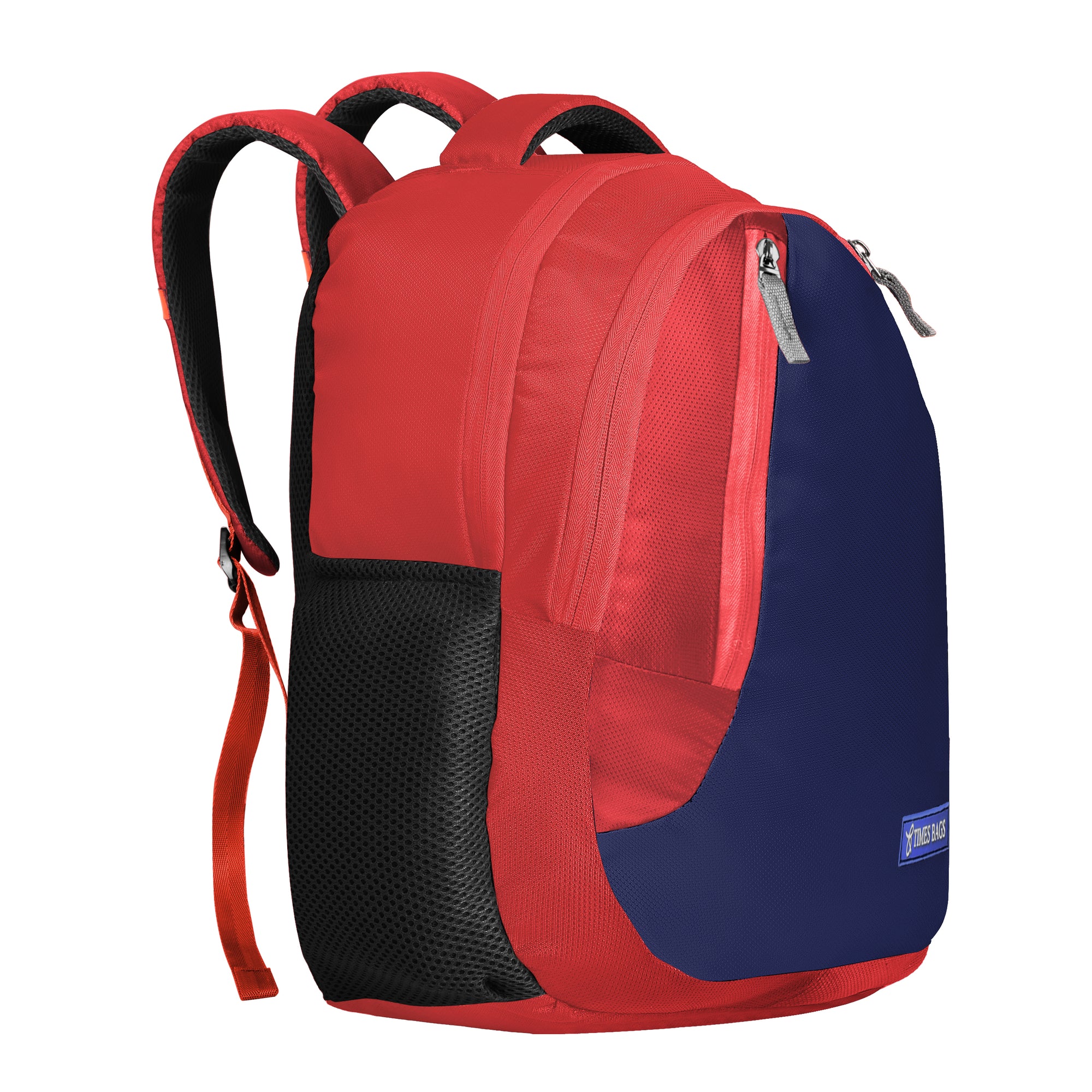 TBP-16 School Blue & Red Backpack