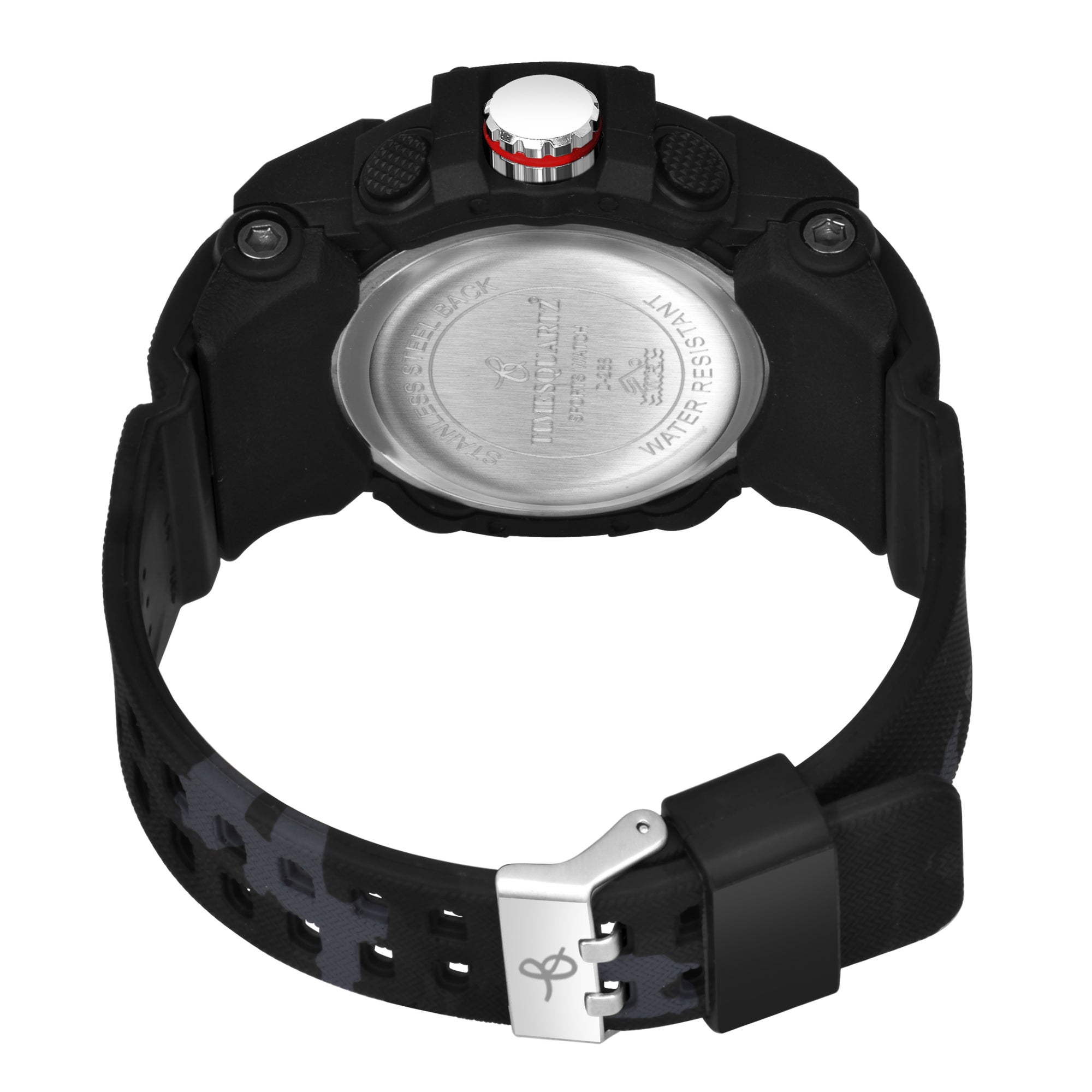 Analog Digital Watch D-268 Black