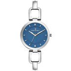Women's Wrist Watch Model A-102 Silver Case Blue Dial