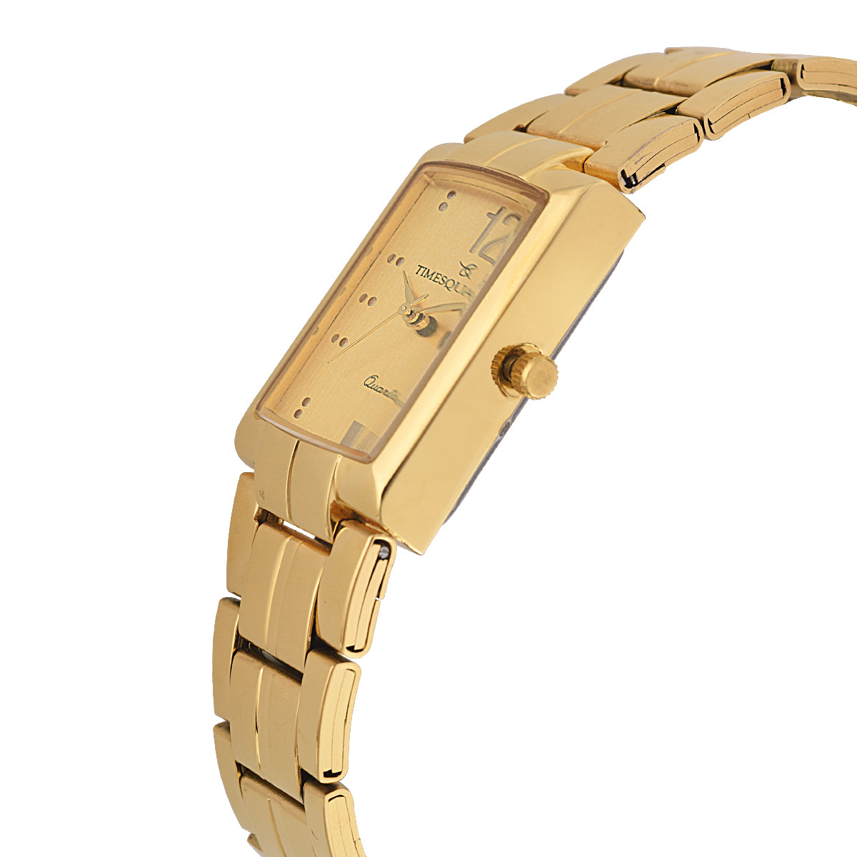 Men's Analog Wrist Watch A-233  Golden Case & Dial