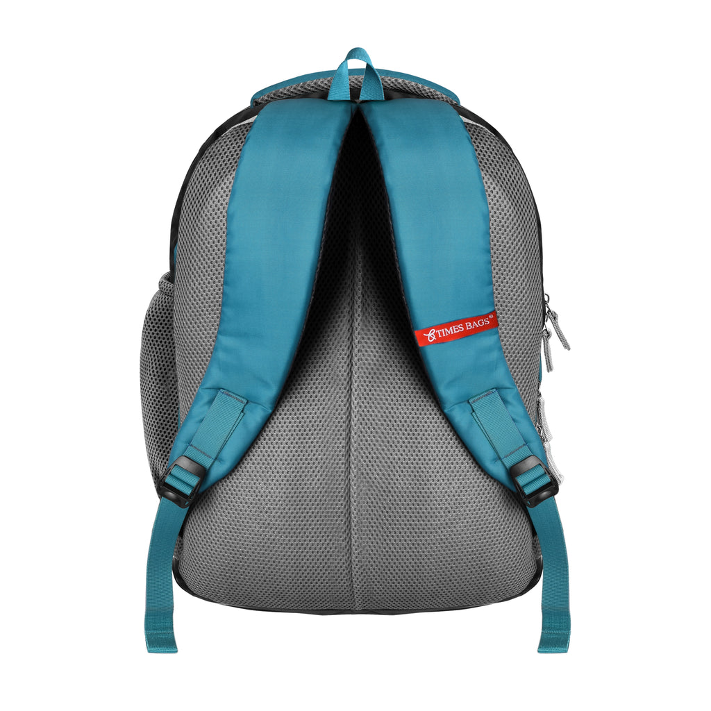 TBP-17 Laptop Black & Sea Blue Backpack