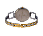 Women's Wrist Watch Model A-102 Two Tone Case Golden Dial