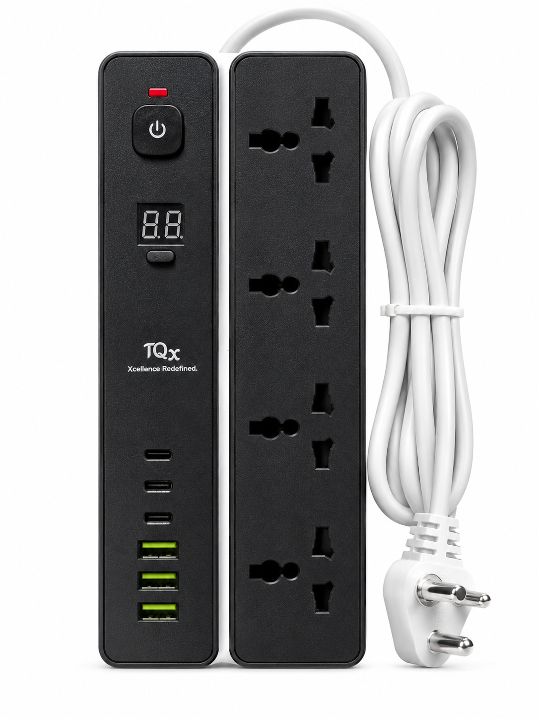 Power Strip With USB Charging (Assorted)