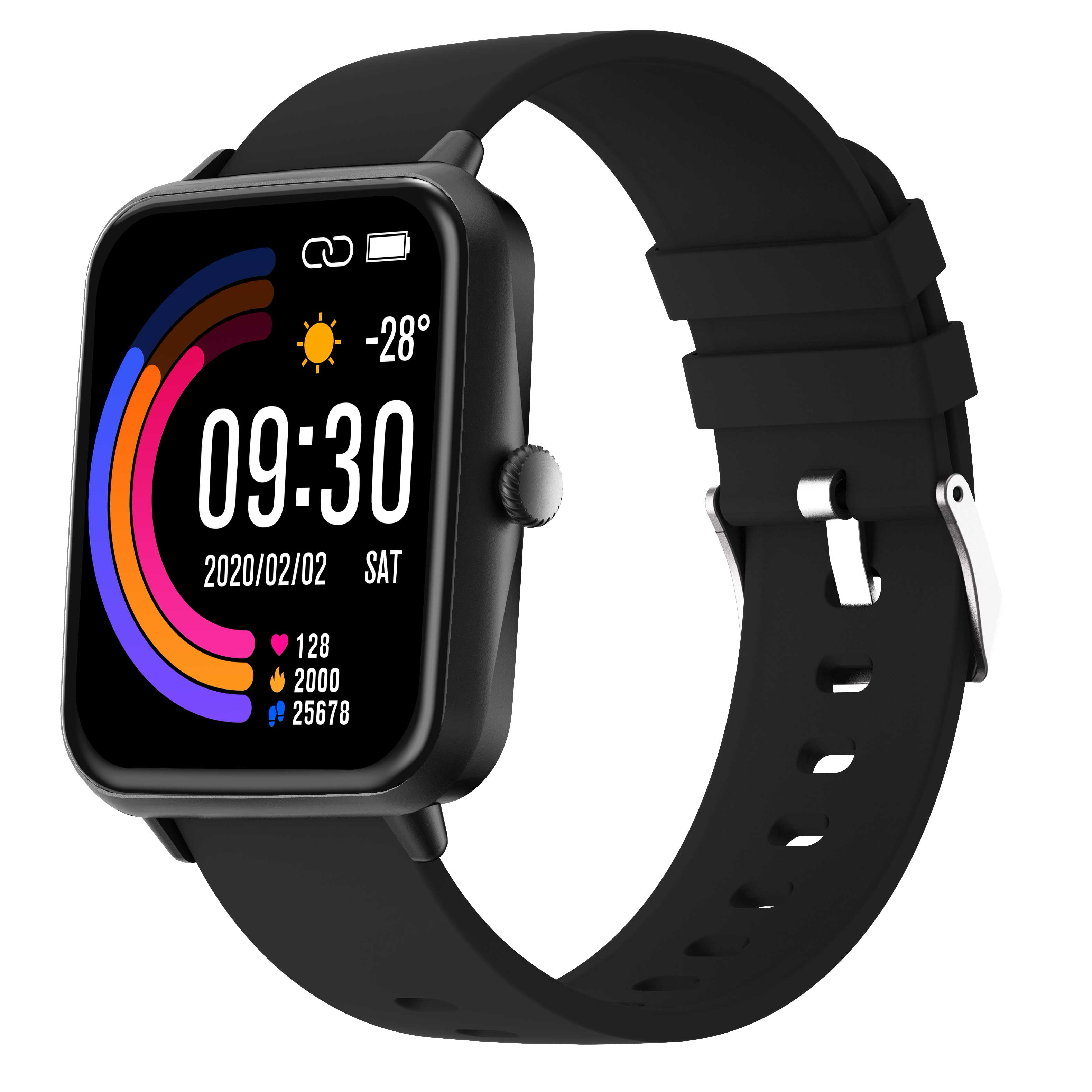 Timesquartz Unisex Smart Watch SW-108 (Assorted Design & Color)