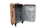 ST-351 Medium Check-In Soft Trolley Bag Golden Brown
